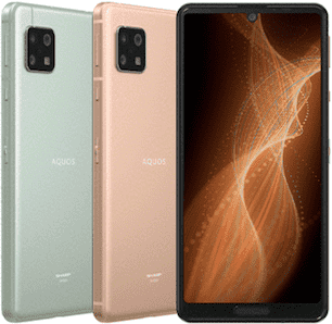 UQモバイルのAQUOS sense5G