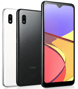 UQモバイルのGalaxy A21
